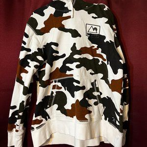 Brown/Black Camo Design Hoodie